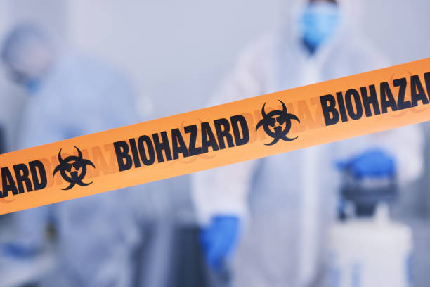 Professional Biohazard Cleanup technician working in Westfield, WI